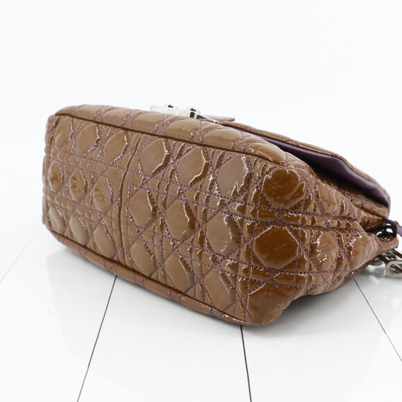 DIOR Cannage  Shoulder Bag Brown - Picture 5 of 8
